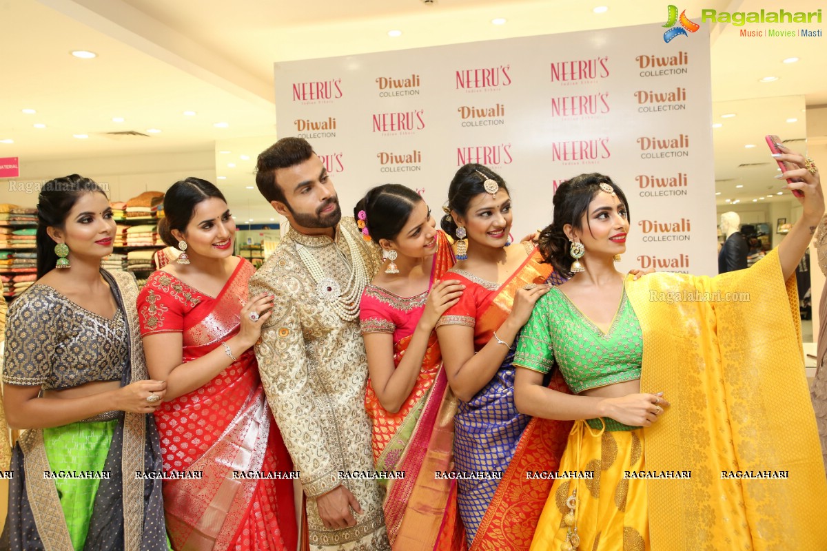 Neerus Majestic Diwali & Wedding Collection Launch at Dilsukhnagar Showroom