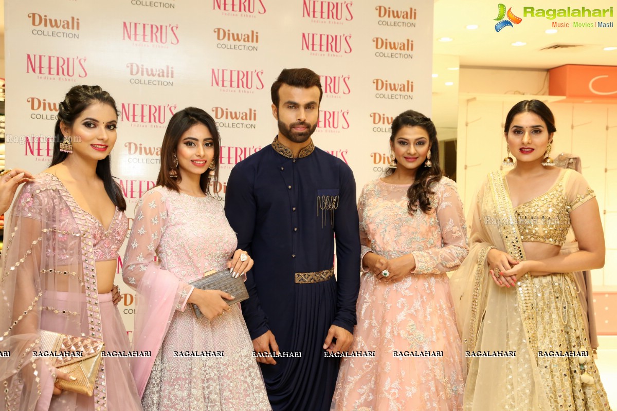 Neerus Majestic Diwali & Wedding Collection Launch at Dilsukhnagar Showroom