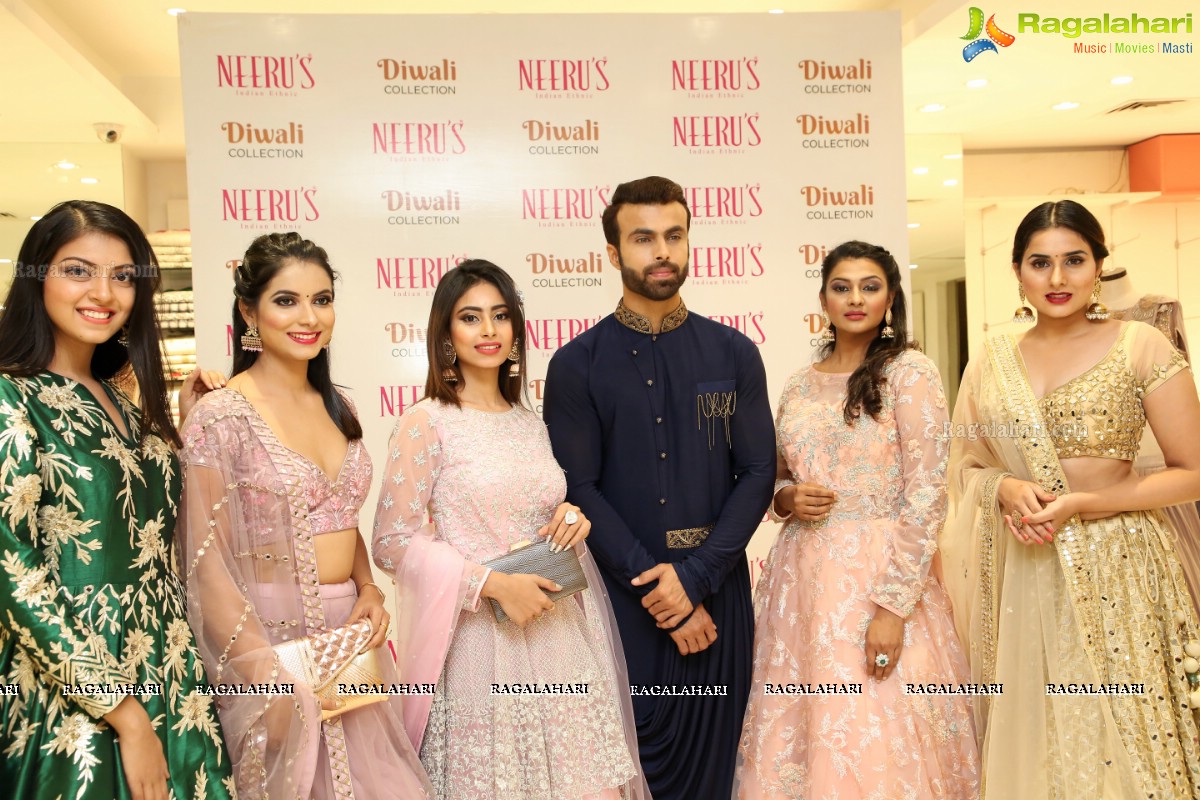 Neerus Majestic Diwali & Wedding Collection Launch at Dilsukhnagar Showroom