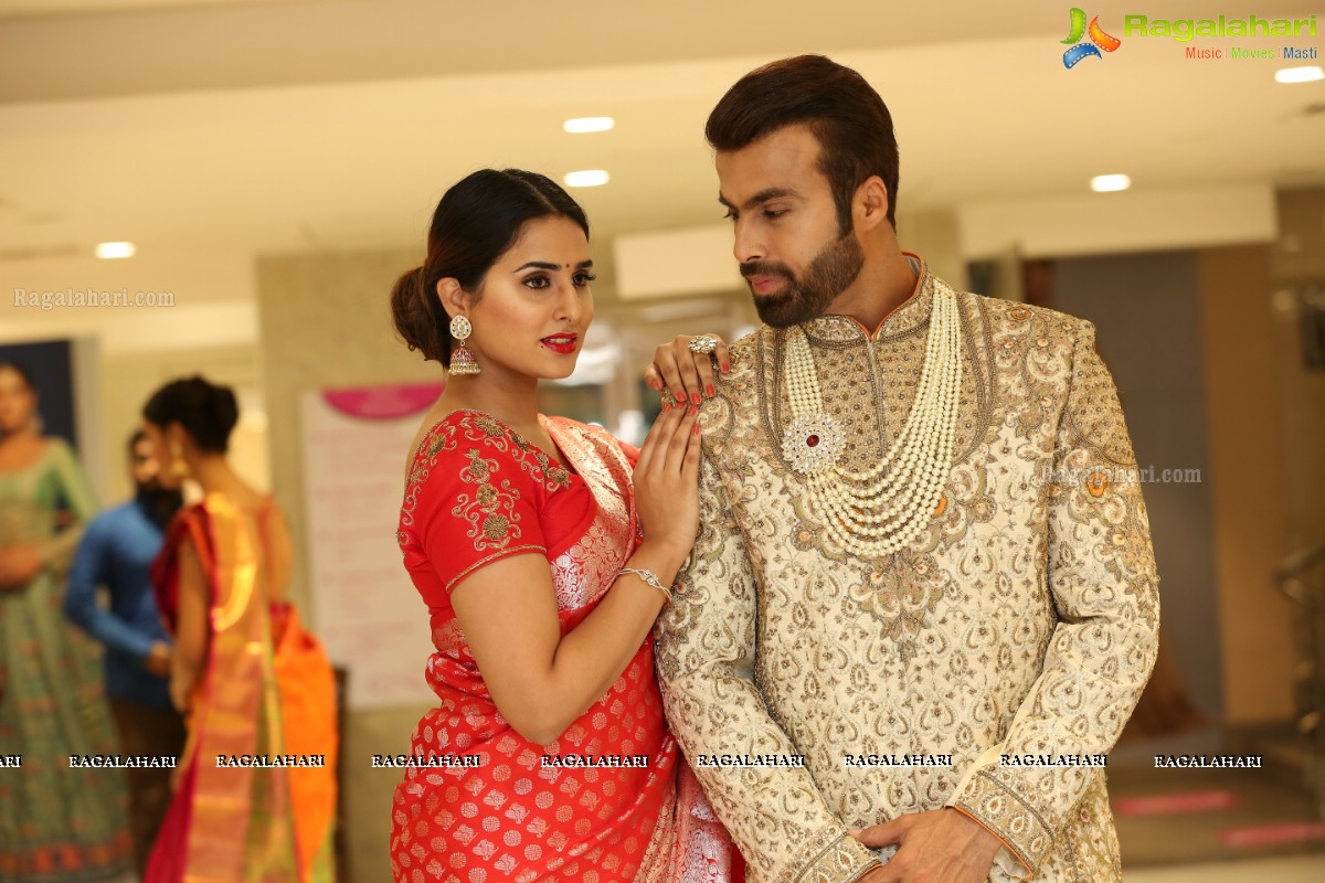 Neerus Majestic Diwali & Wedding Collection Launch at Dilsukhnagar Showroom