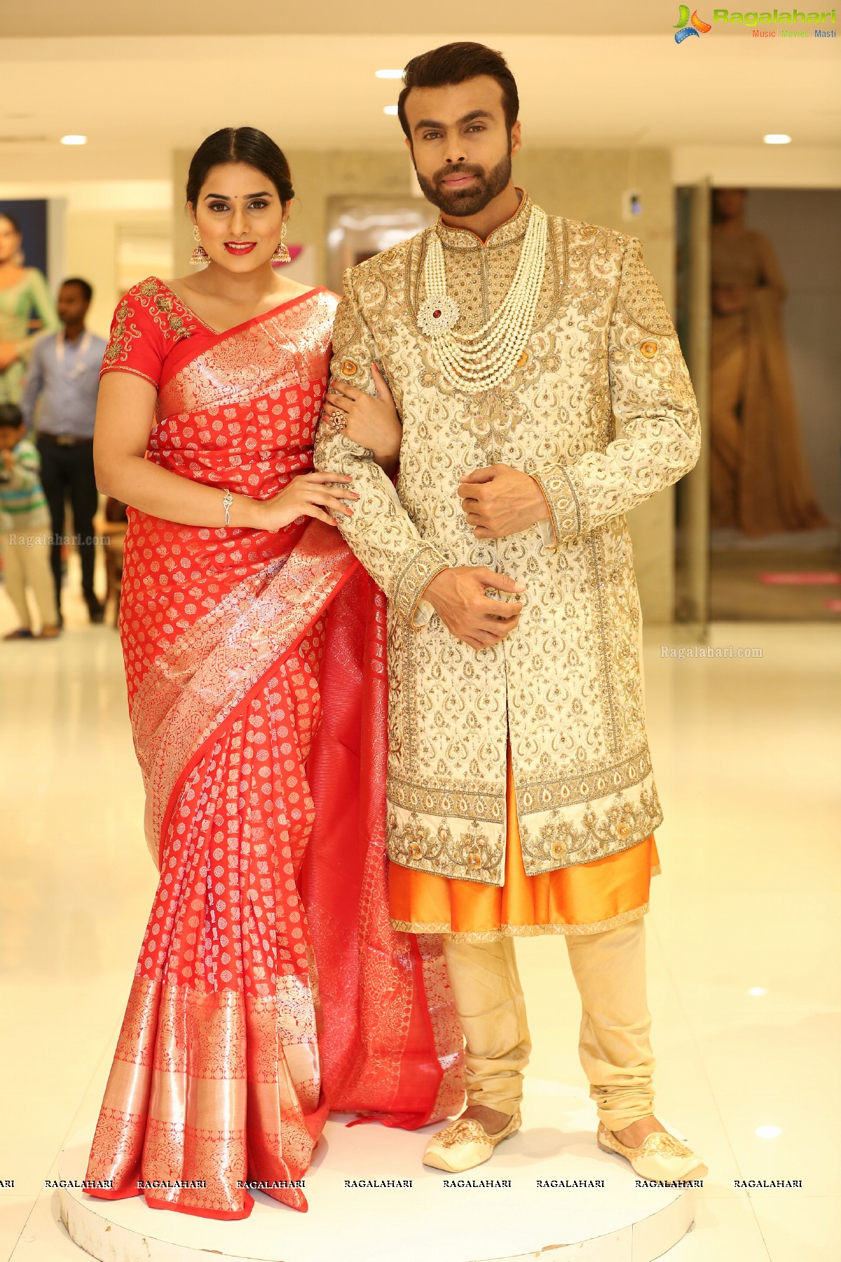 Neerus Majestic Diwali & Wedding Collection Launch at Dilsukhnagar Showroom