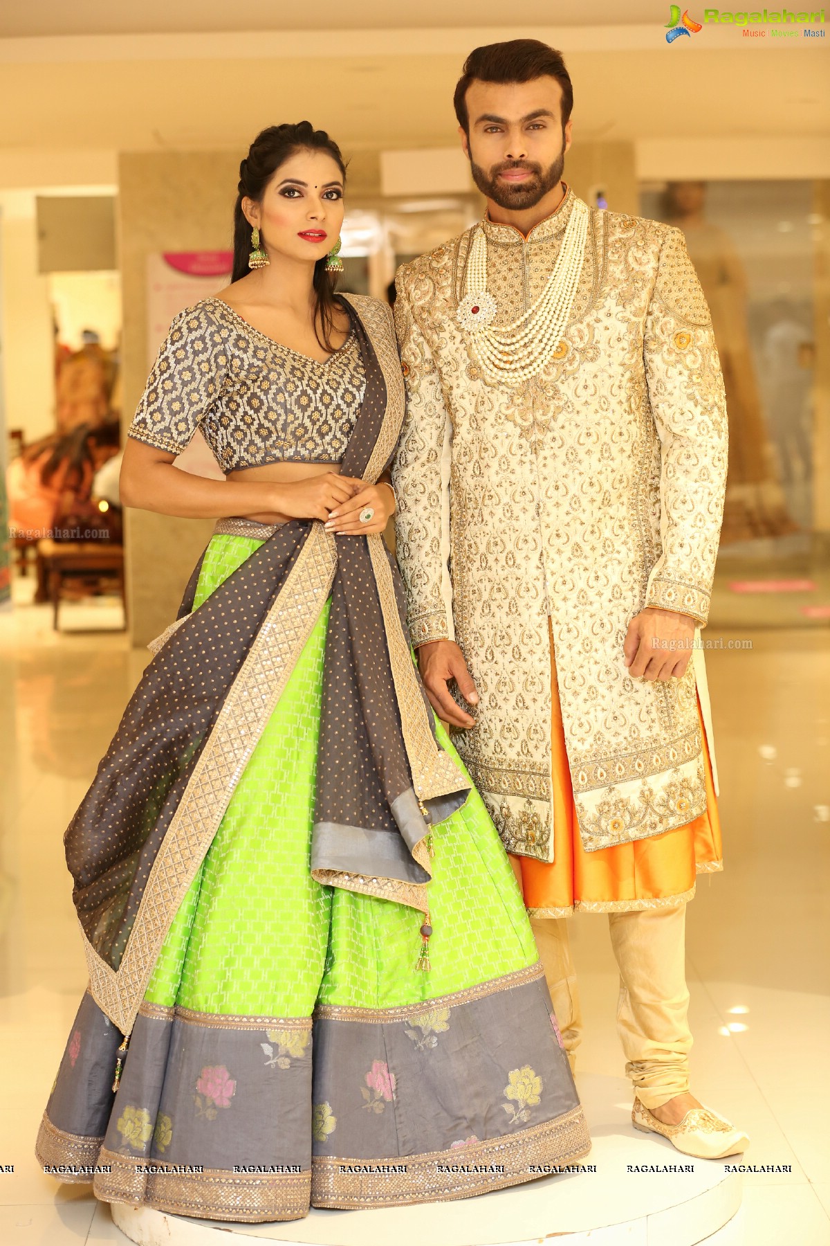 Neerus Majestic Diwali & Wedding Collection Launch at Dilsukhnagar Showroom