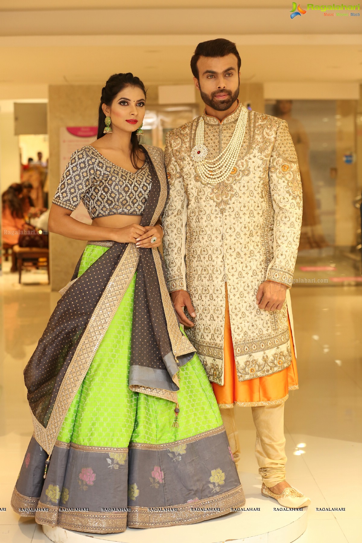 Neerus Majestic Diwali & Wedding Collection Launch at Dilsukhnagar Showroom