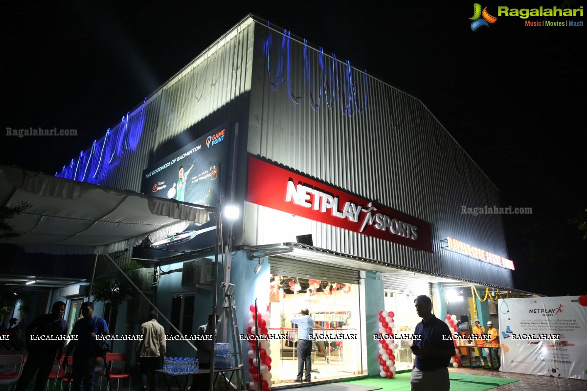 Netplay Sports Opens Complete Sports Retail Store in Madhapur