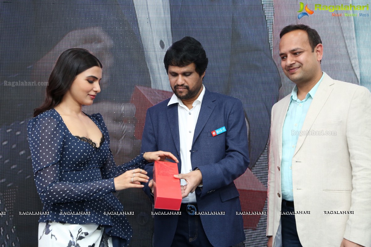 Samantha Launches Oneplus Mobiles At Big C