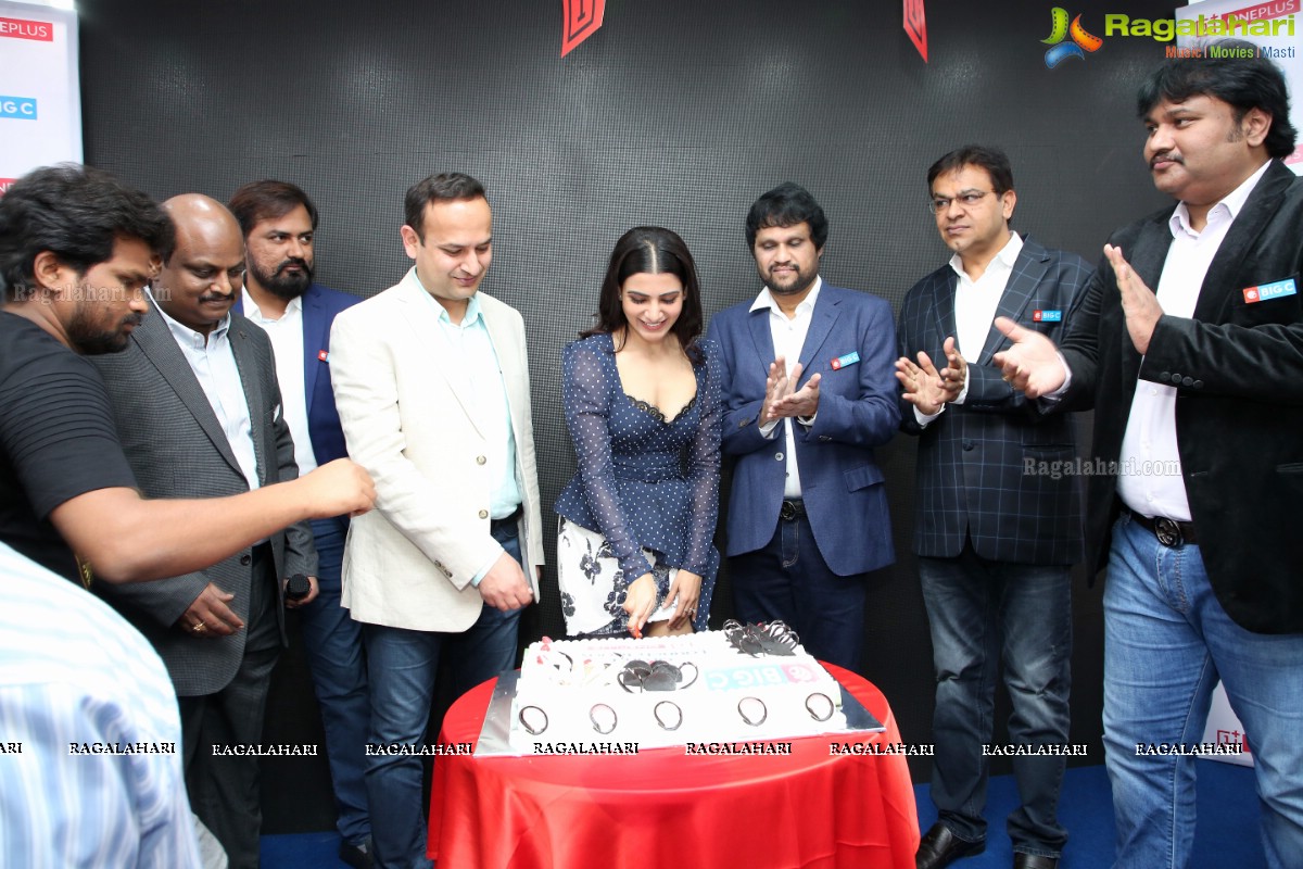 Samantha Launches Oneplus Mobiles At Big C