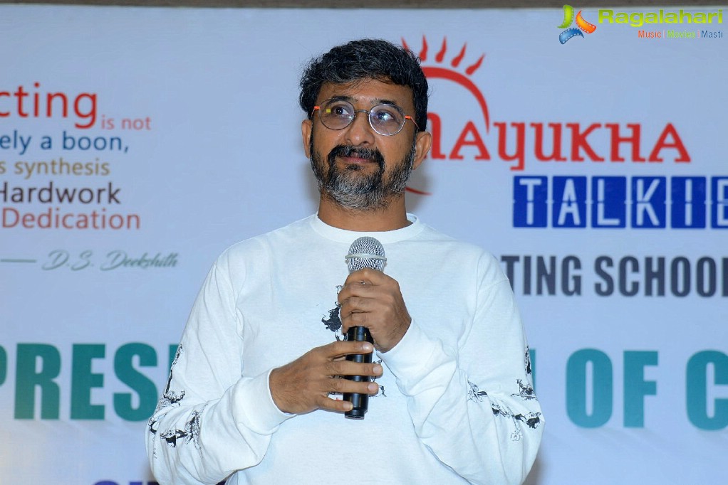 Uttej's Mayukha Film Acting School Press Meet