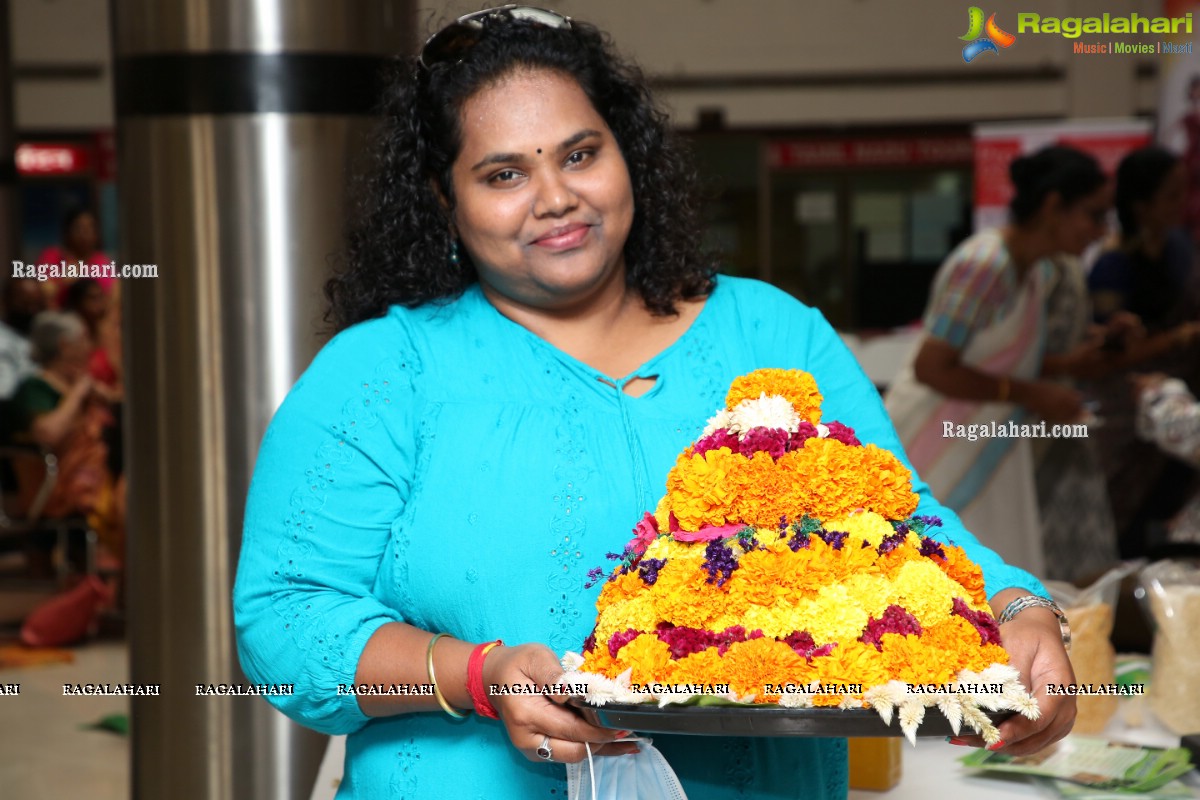 Bathukamma Celebrations and Fashion Show at Tourism Plaza