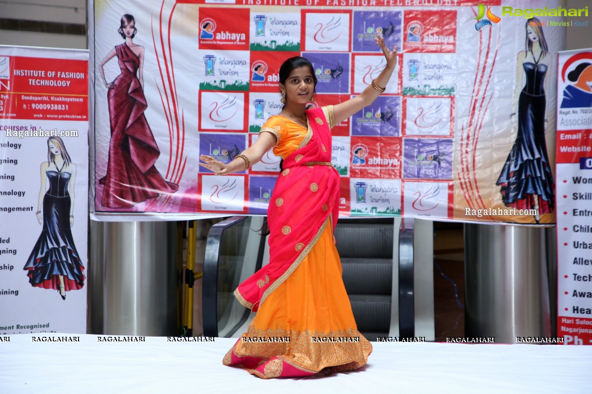 Bathukamma Celebrations and Fashion Show at Tourism Plaza