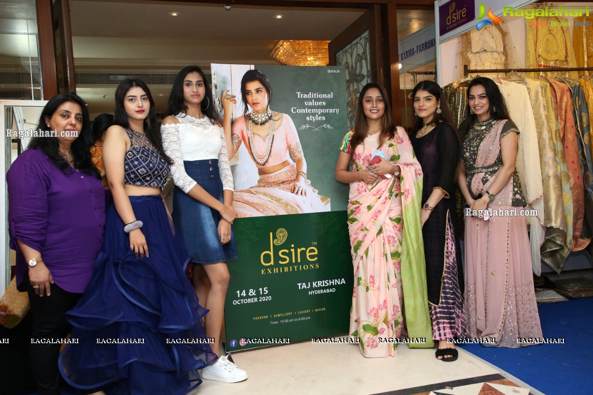 D'sire Exhibitions October 2020 at Taj Krishna, Hyderabad