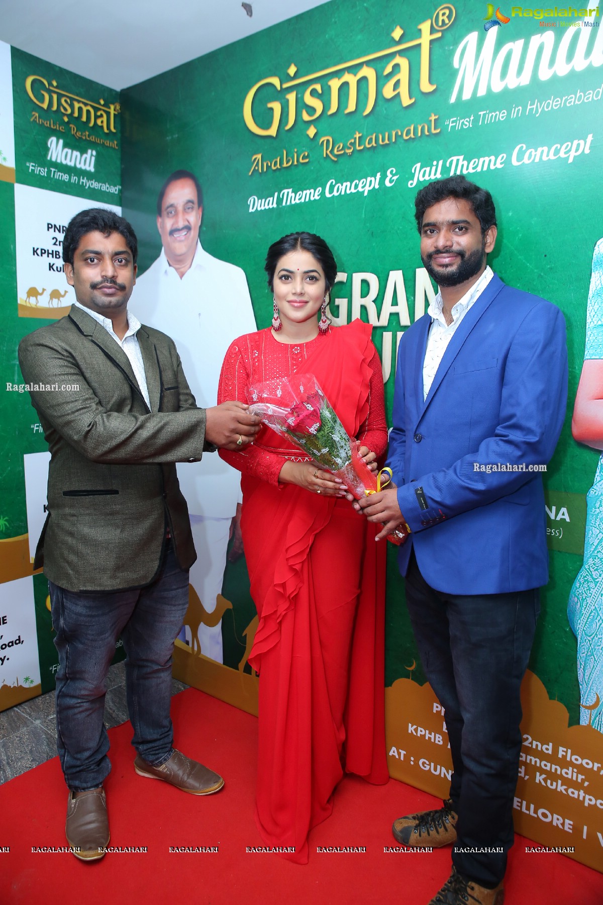 Gismat Mandi Arabic Restaurant Launch by Poorna at KPHB