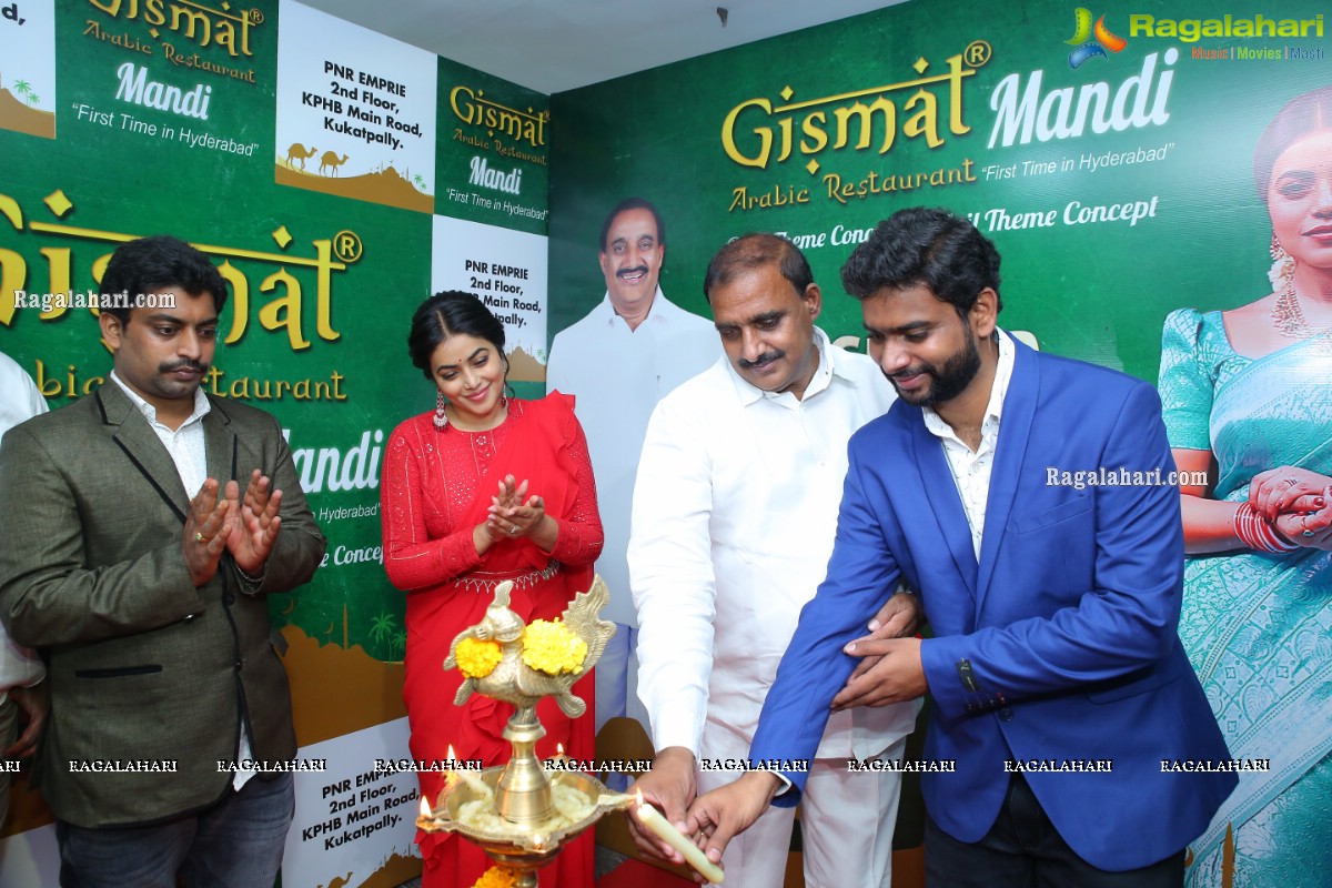 Gismat Mandi Arabic Restaurant Launch by Poorna at KPHB