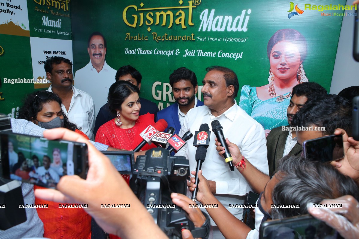 Gismat Mandi Arabic Restaurant Launch by Poorna at KPHB