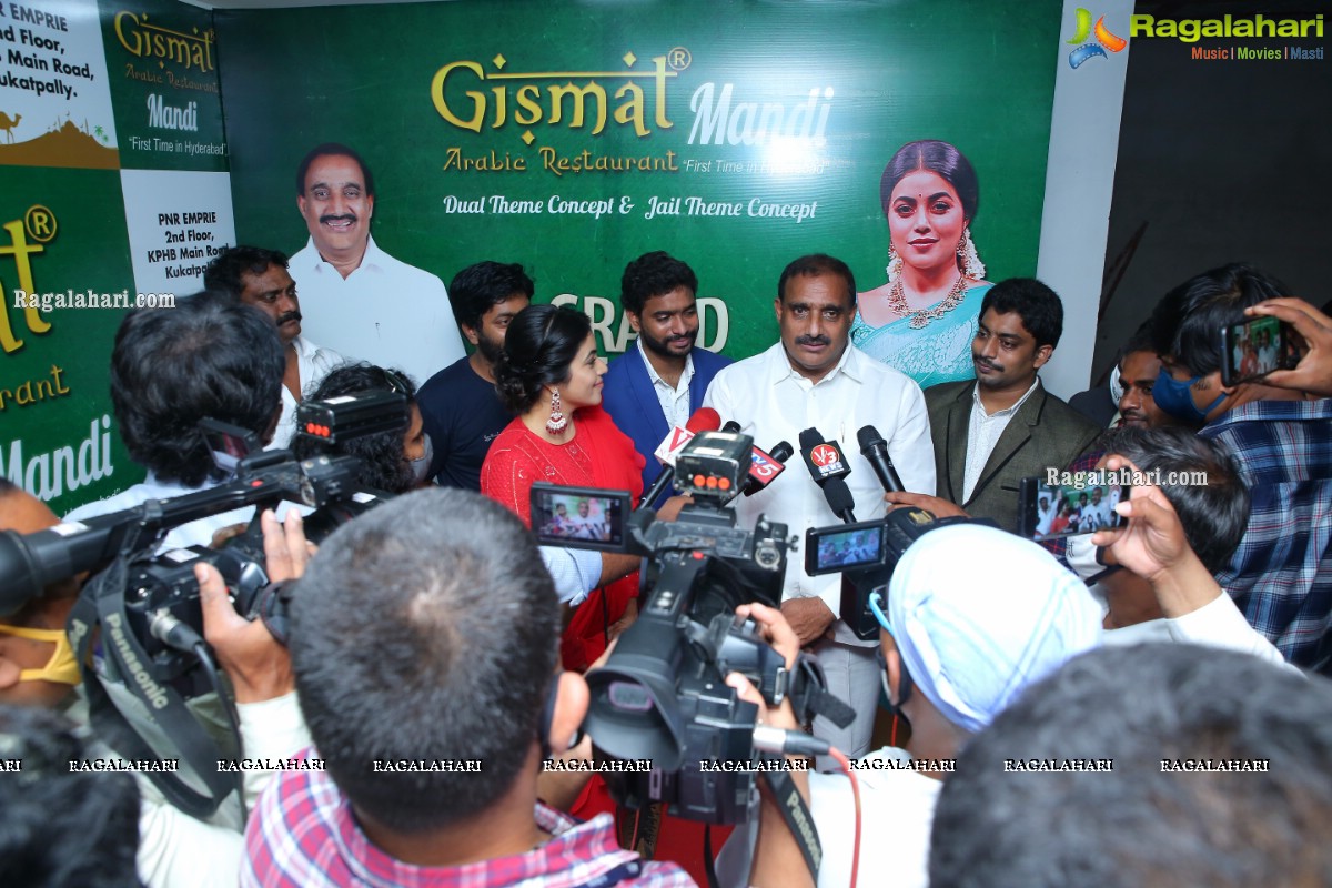 Gismat Mandi Arabic Restaurant Launch by Poorna at KPHB