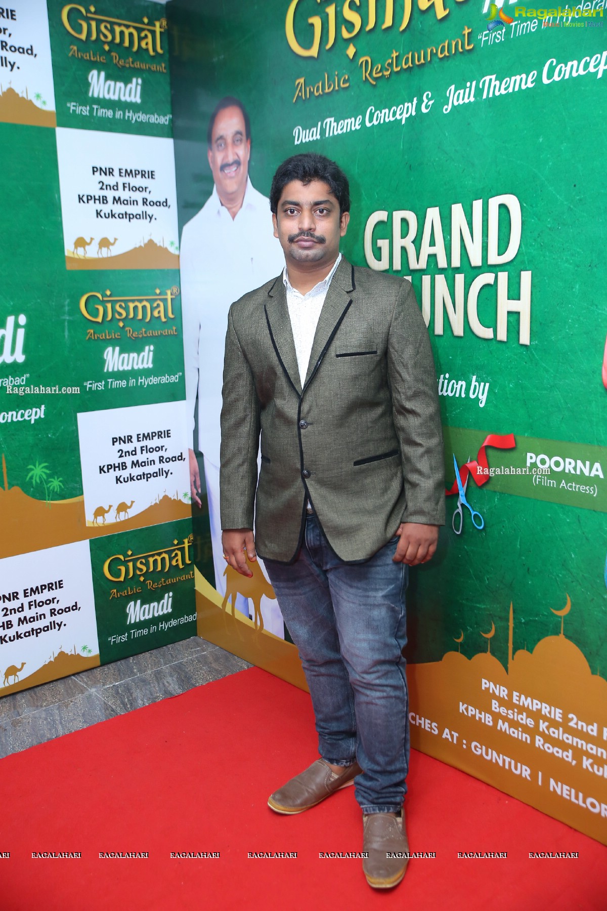 Gismat Mandi Arabic Restaurant Launch by Poorna at KPHB