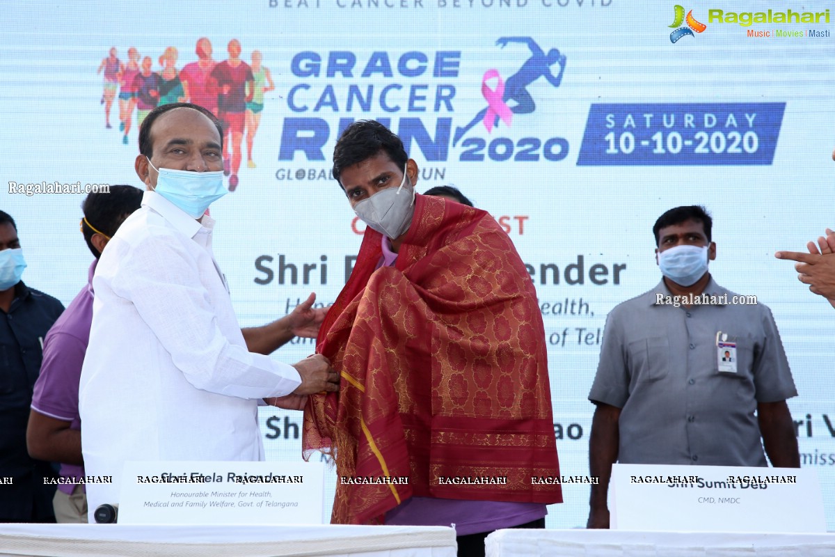 Grace Cancer Foundation Hosts 'Grace Cancer Run 2020', Hyderabad