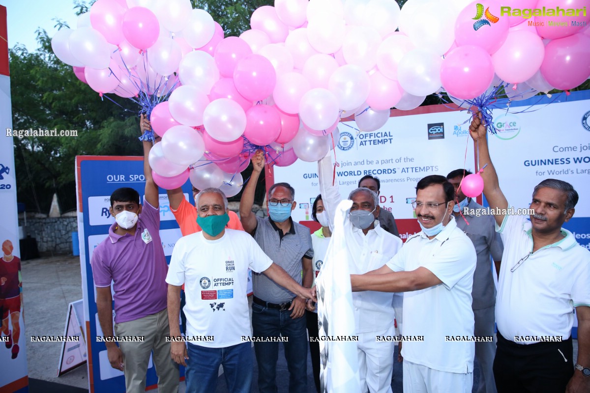 Grace Cancer Foundation Hosts 'Grace Cancer Run 2020', Hyderabad