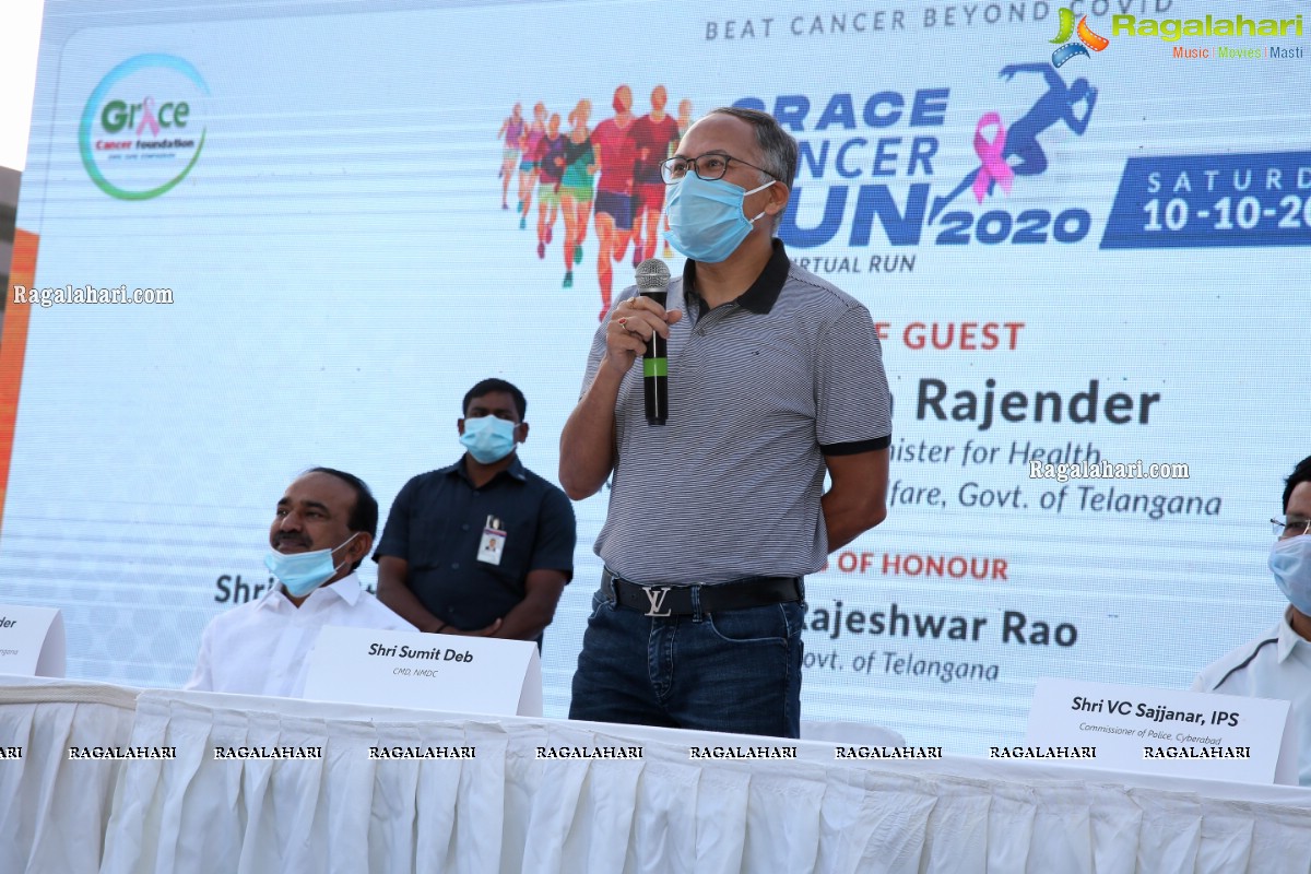 Grace Cancer Foundation Hosts 'Grace Cancer Run 2020', Hyderabad