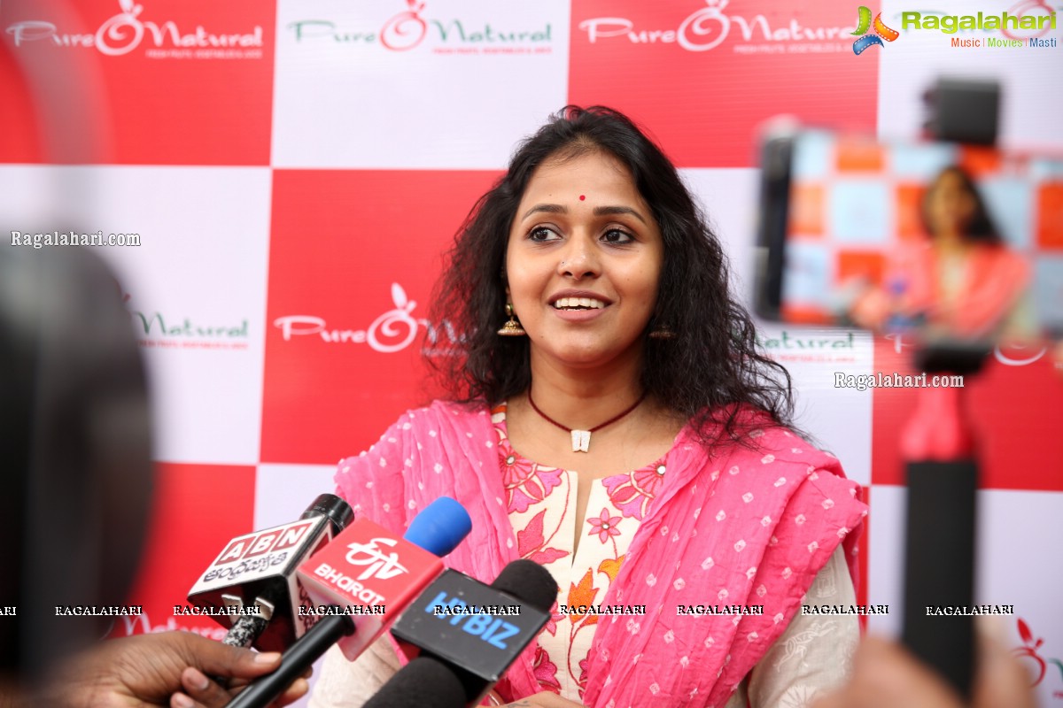 Pure O Natural 17th outlet Opening at Hitech City, Chief Guest: Ms. Smita Valluripalli 