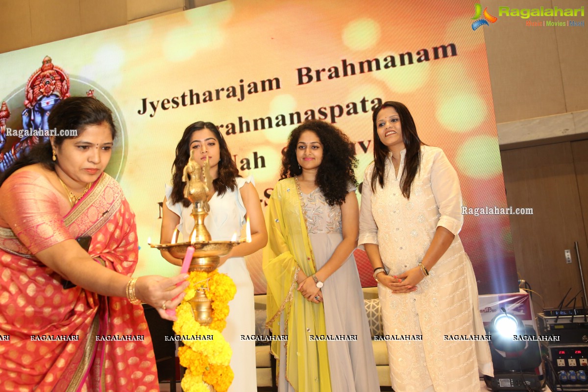 Sanipro Sanitary Napkins Launch by Rashmika Mandanna at Westin Hotel