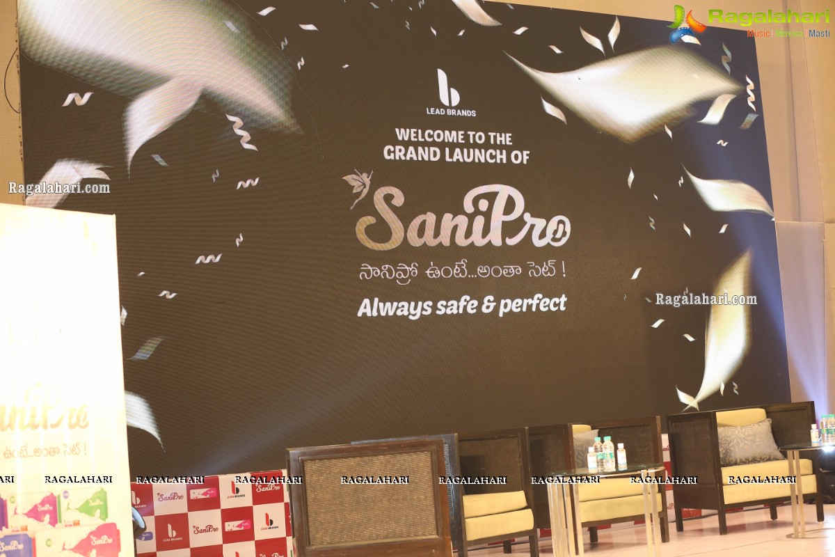 Sanipro Sanitary Napkins Launch by Rashmika Mandanna at Westin Hotel