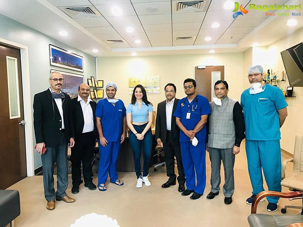 Tamannaah thanks Continental Hospitals for Covid-19 treatment