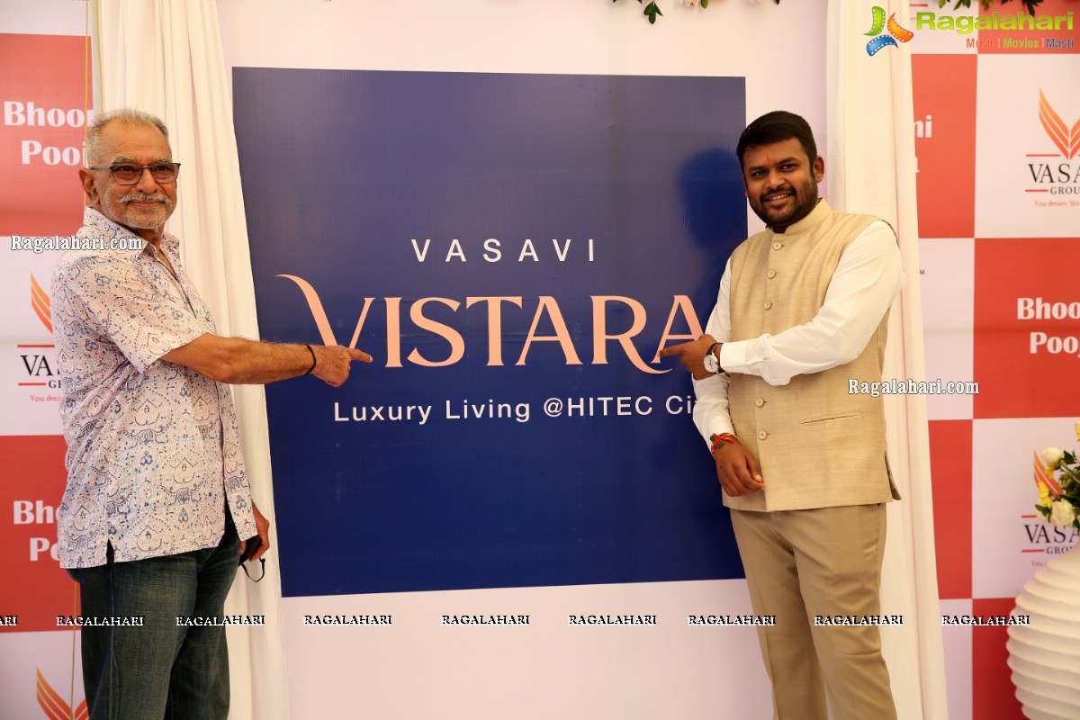 Vistara by Vasavi - Luxury Lifestyle Apartments at Hi-tech City, Hyderabad Logo Launch