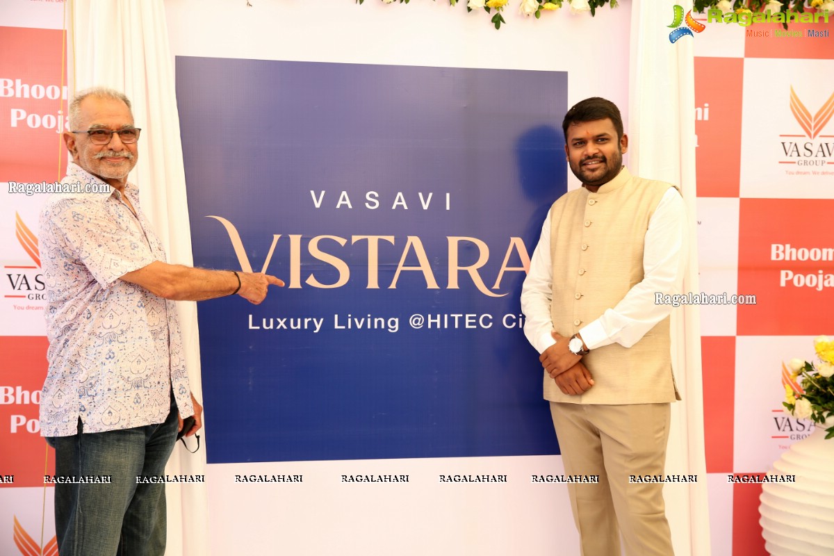 Vistara by Vasavi - Luxury Lifestyle Apartments at Hi-tech City, Hyderabad Logo Launch