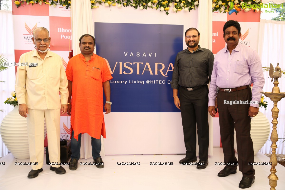 Vistara by Vasavi - Luxury Lifestyle Apartments at Hi-tech City, Hyderabad Logo Launch