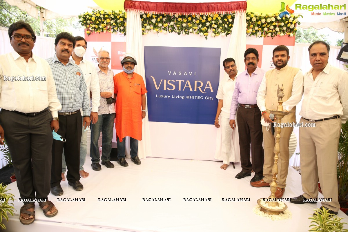 Vistara by Vasavi - Luxury Lifestyle Apartments at Hi-tech City, Hyderabad Logo Launch