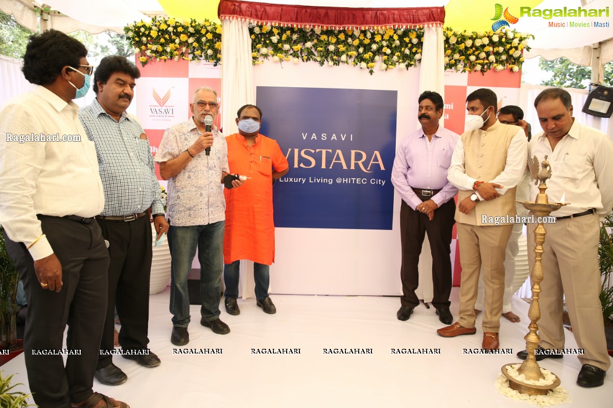 Vistara by Vasavi - Luxury Lifestyle Apartments at Hi-tech City, Hyderabad Logo Launch