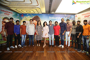 Anubhavinchu Raja Movie Press Meet