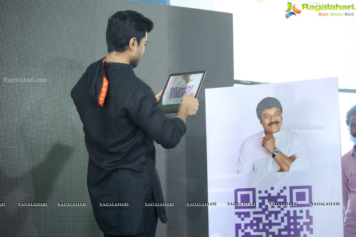 Ram Charan Inaugurates Official Website Of Chiranjeevi Charitable Trust