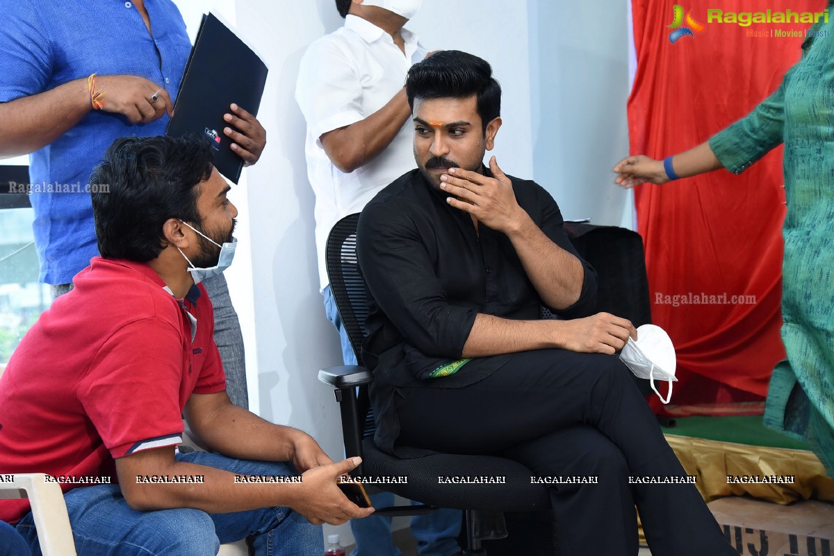 Ram Charan Inaugurates Official Website Of Chiranjeevi Charitable Trust