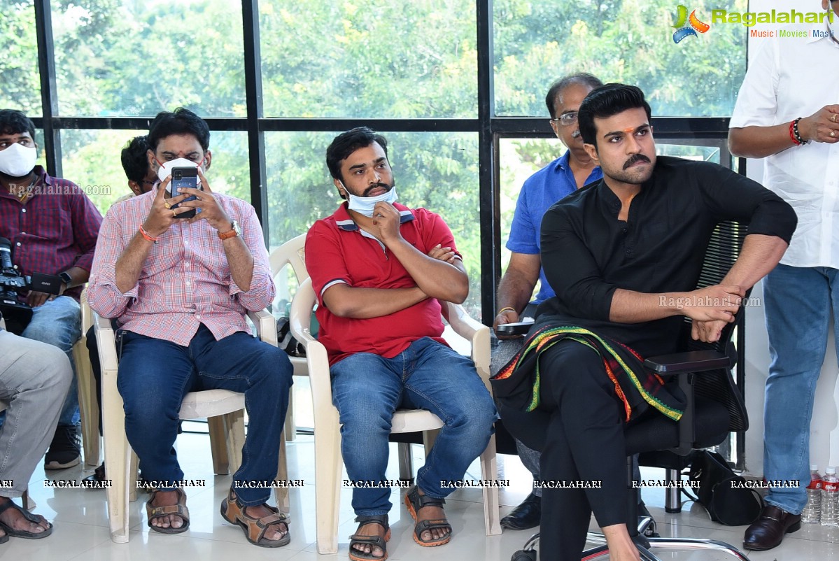 Ram Charan Inaugurates Official Website Of Chiranjeevi Charitable Trust