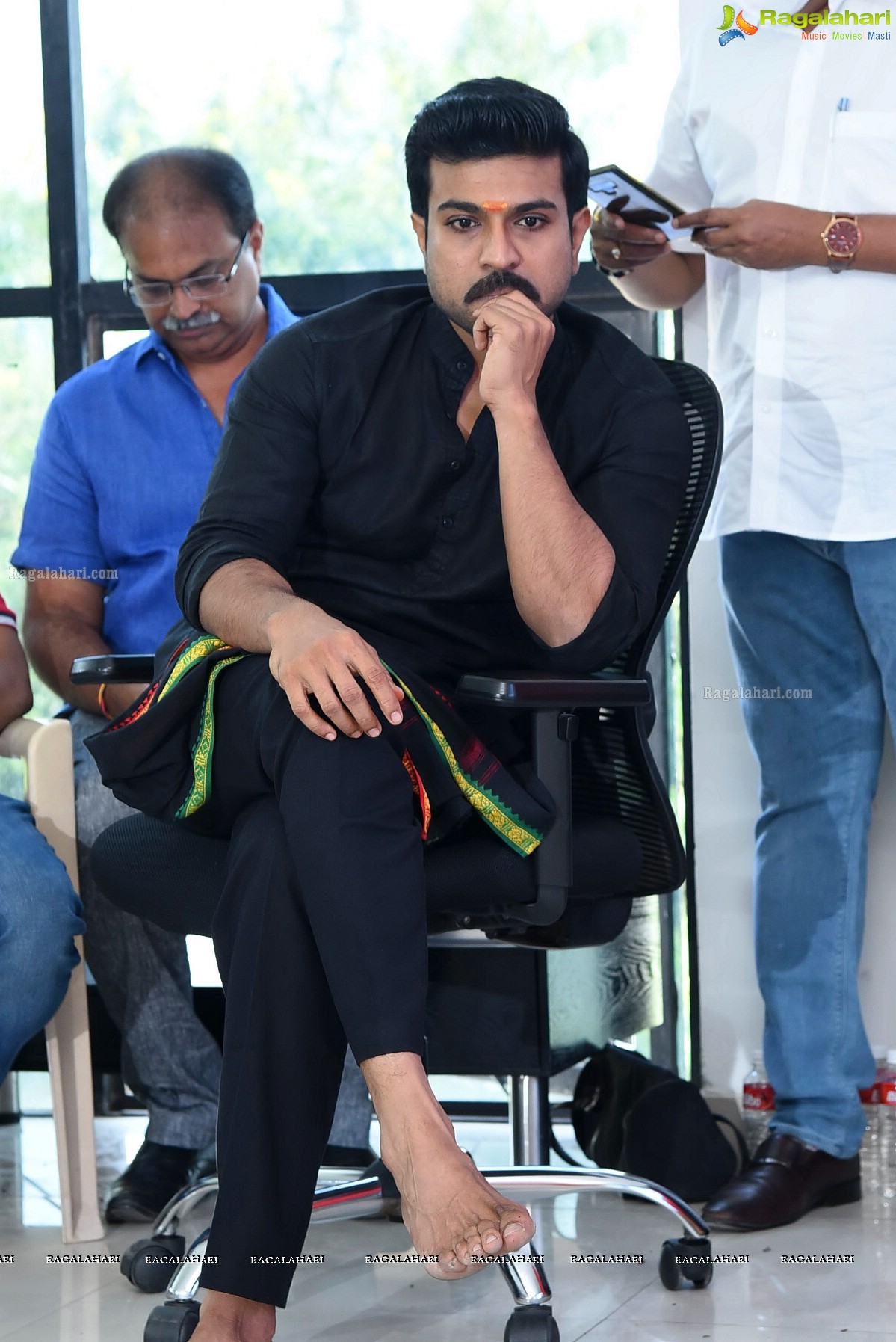 Ram Charan Inaugurates Official Website Of Chiranjeevi Charitable Trust