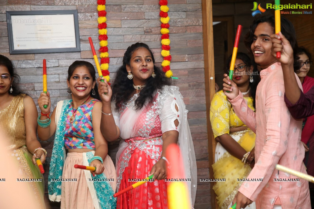 Lakhotia College Of Design Celebrates Navaratri Utsav 2021, Hyderabad