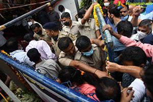 Tollywood Celebs Pay Their Last Respects to Puneeth Rajkumar