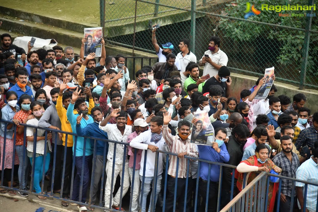 Tollywood Celebs Pay Their Last Respects to Puneeth Rajkumar