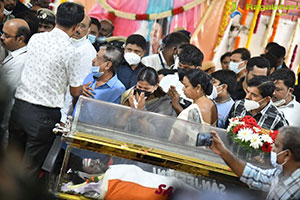 Tollywood Celebs Pay Their Last Respects to Puneeth Rajkumar