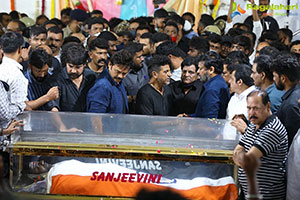 Tollywood Celebs Pay Their Last Respects to Puneeth Rajkumar