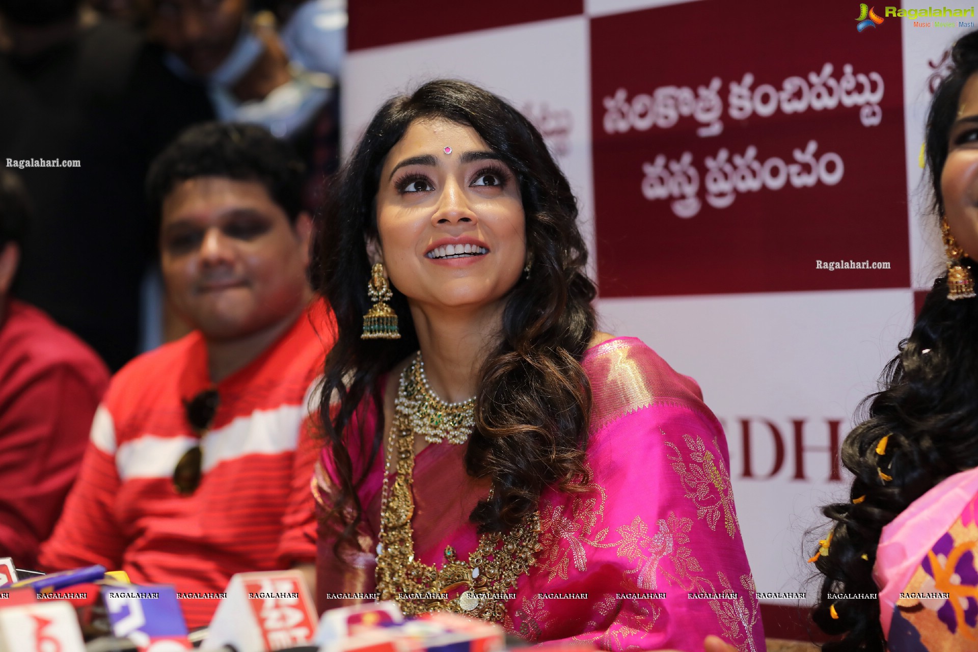 Shriya Saran, Faria Abdullah and Rashi Singh at Mugdha Store Opening at Vijayawada