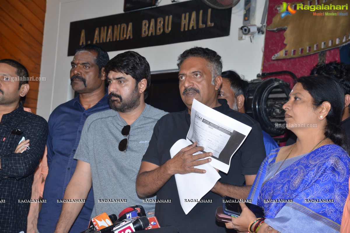 MAA Elections 2021: Prakash Raj Controversial Press Meet