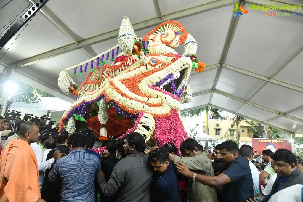 Puneeth Rajkumar's Last Rites At Kanteerava Studio