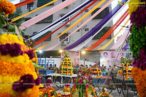 Saddula Bathukamma Festival Celebrations 2021 at Kukatpally