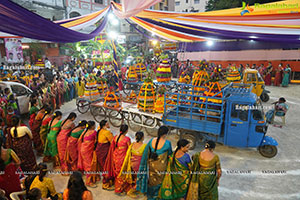 Saddula Bathukamma Festival Celebrations 2021 at Kukatpally