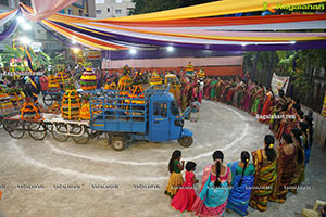 Saddula Bathukamma Festival Celebrations 2021 at Kukatpally