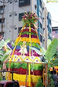 Saddula Bathukamma Festival Celebrations 2021 at Kukatpally