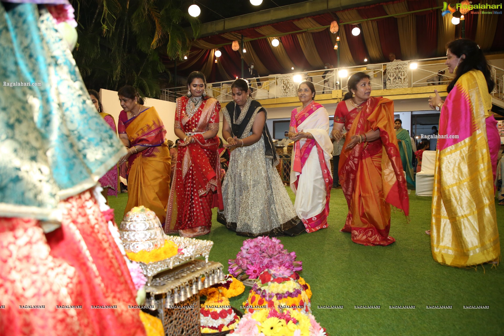 Shriya's Bathukamma Celebrations at Our Place, Hyderabad