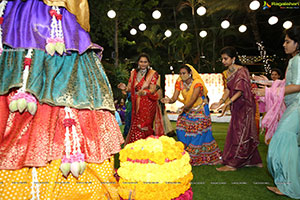 Shriya's Bathukamma Celebrations